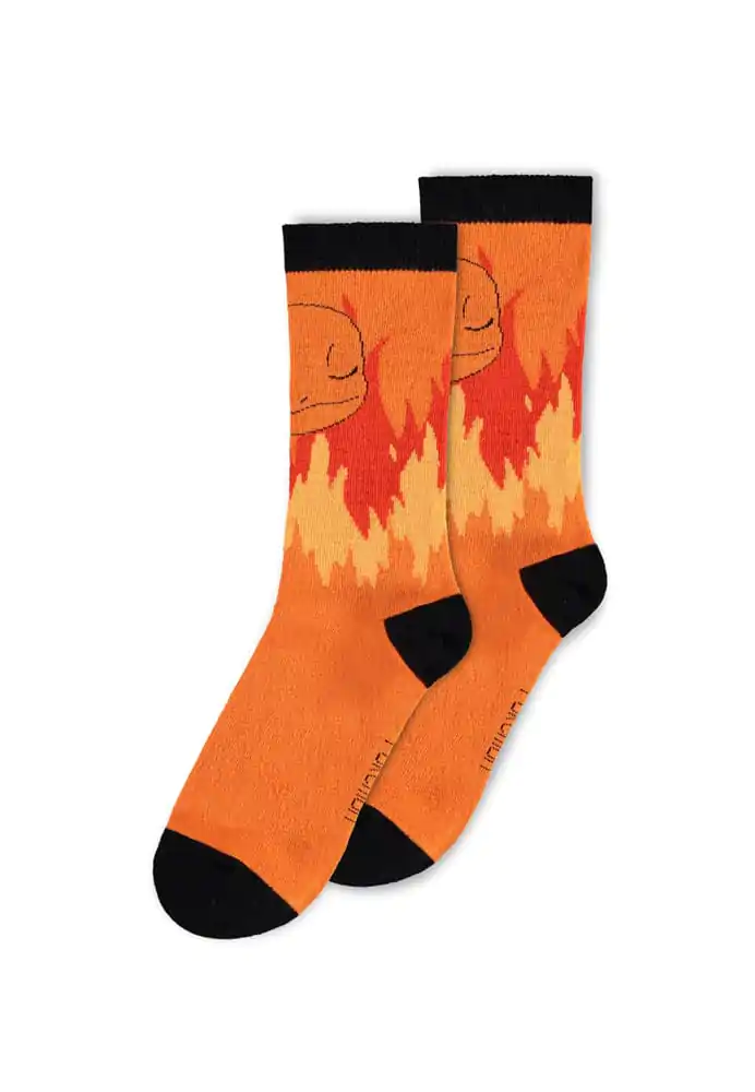 Pokémon Socks 3-Pack Pikachu, Charmander, Gengar 39-42 product photo