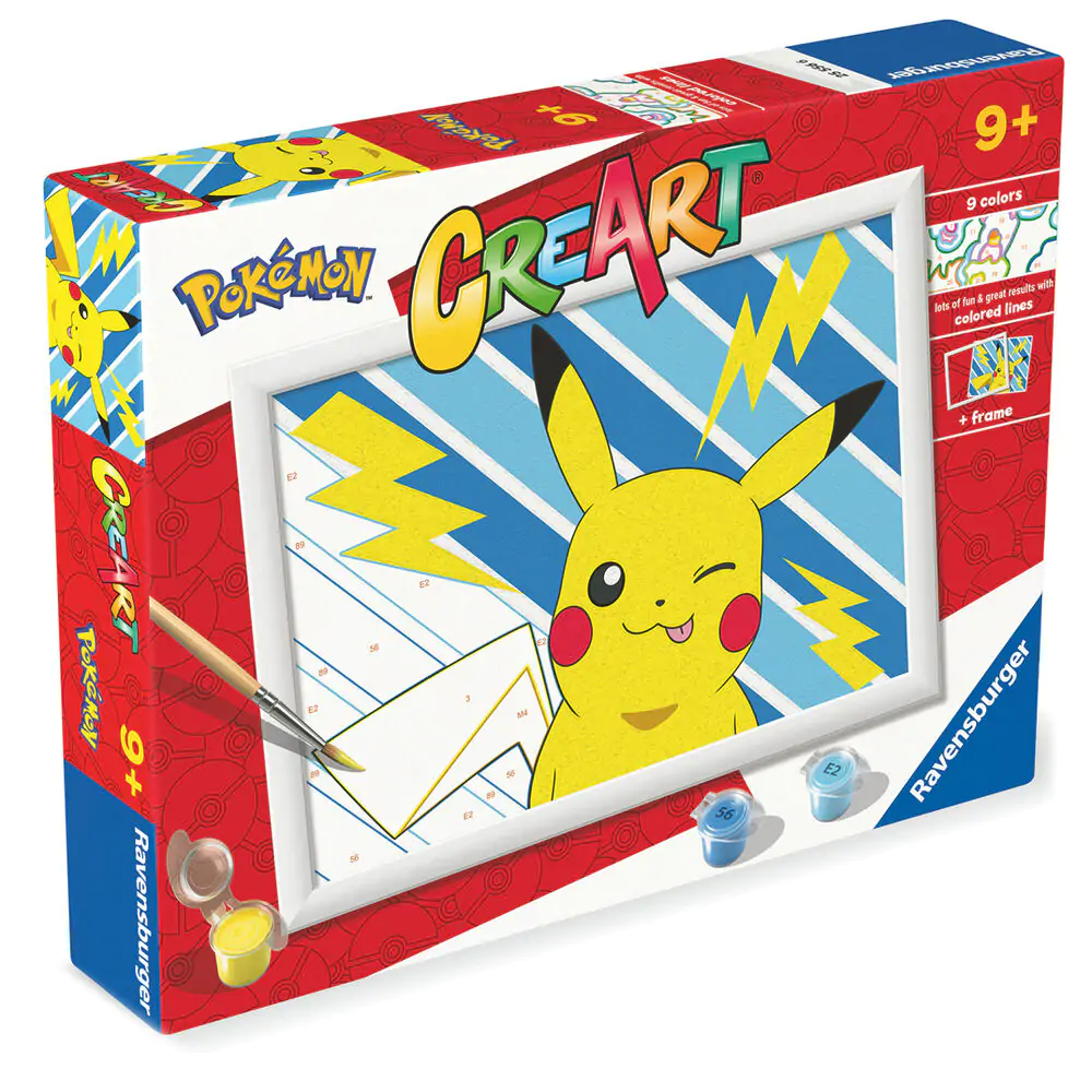 Pokemon Pikachu CreArt Painting kit product photo