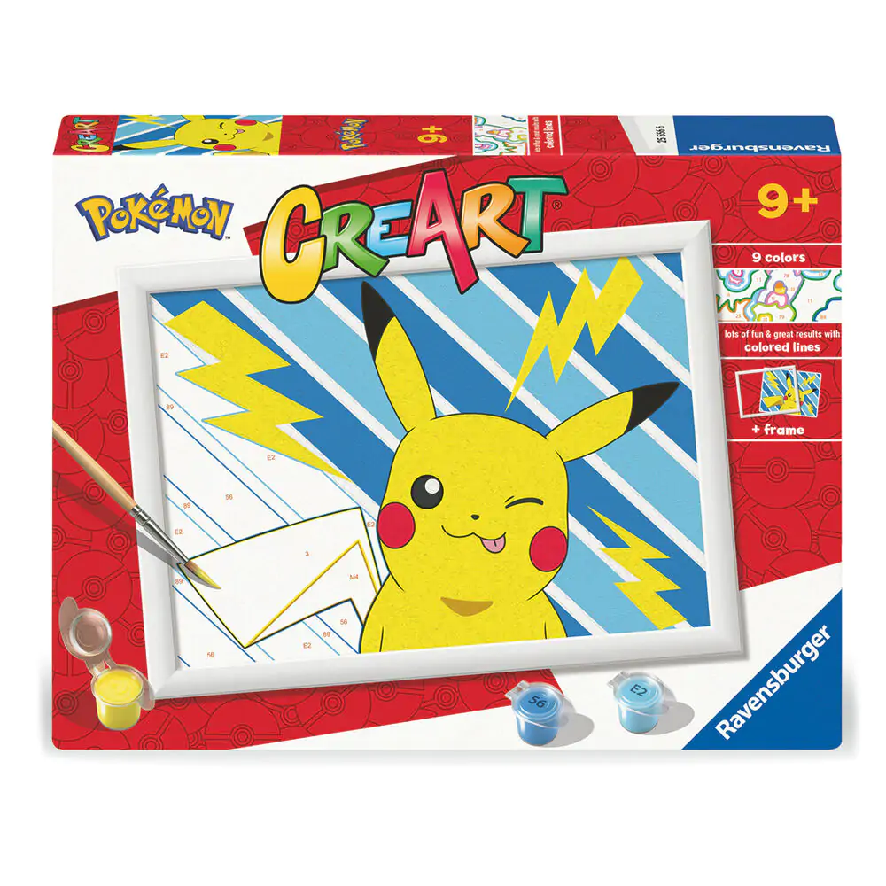 Pokemon Pikachu CreArt Painting kit product photo
