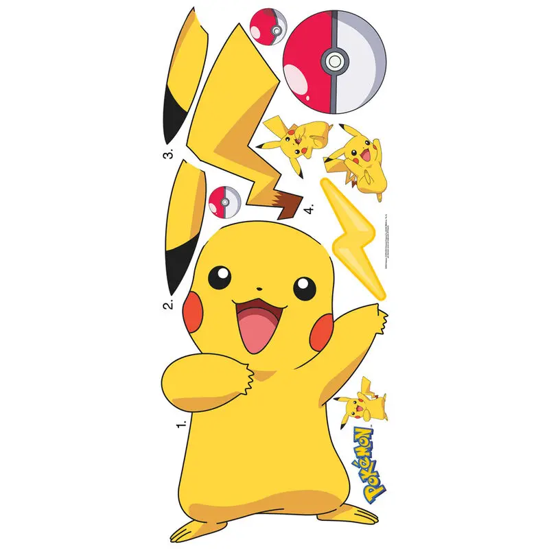 Pokemon Pikachu decorative vinyl product photo