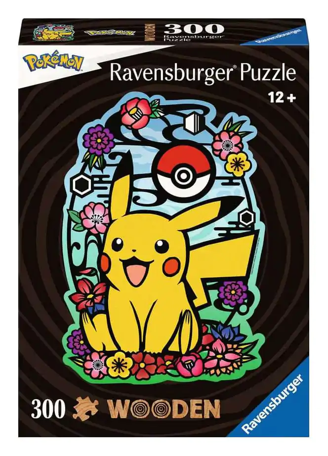 Pokémon WOODEN Jigsaw Puzzle Pikachu (300 pieces) termékfotó