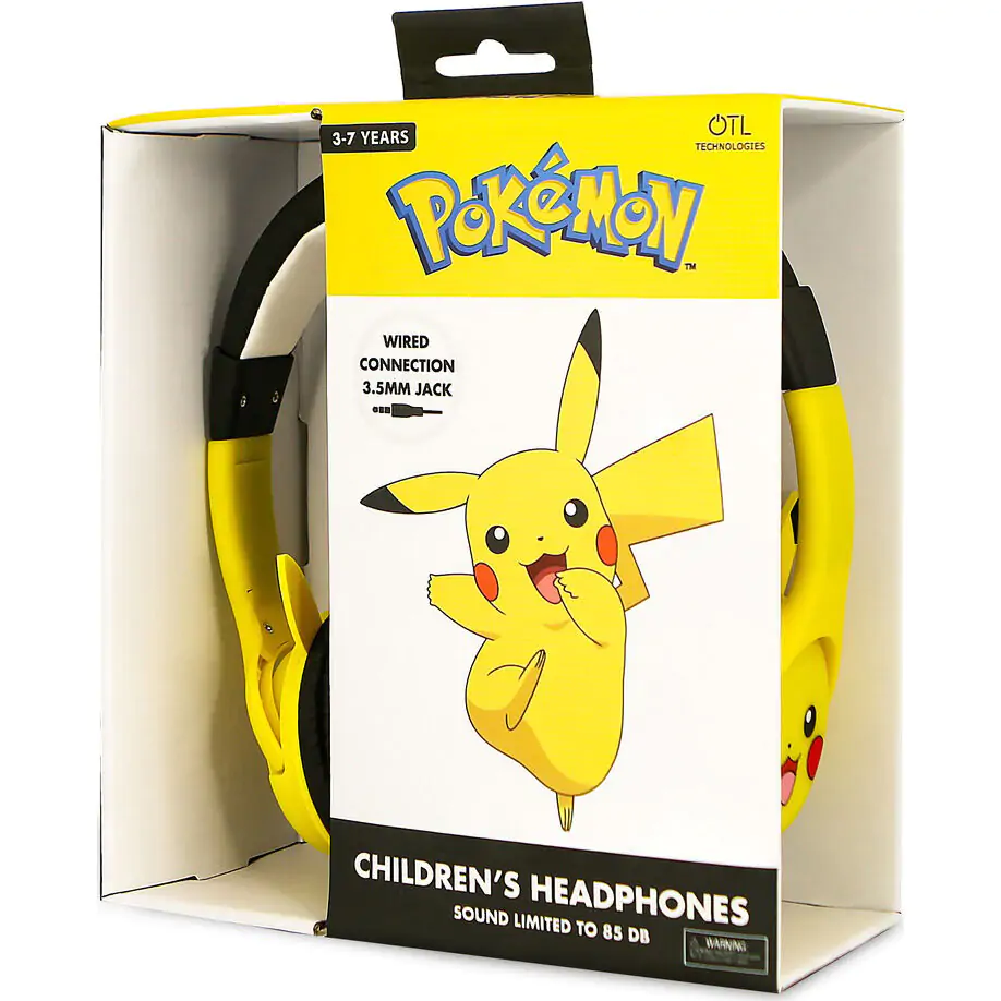 Pokemon Pikachu kids headphones termékfotó