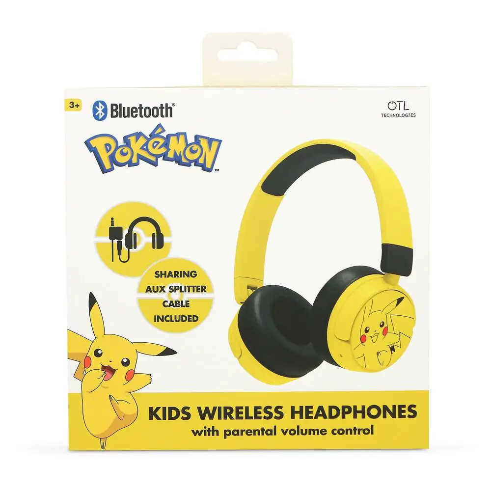 Pokemon Pikachu kids headphones product photo