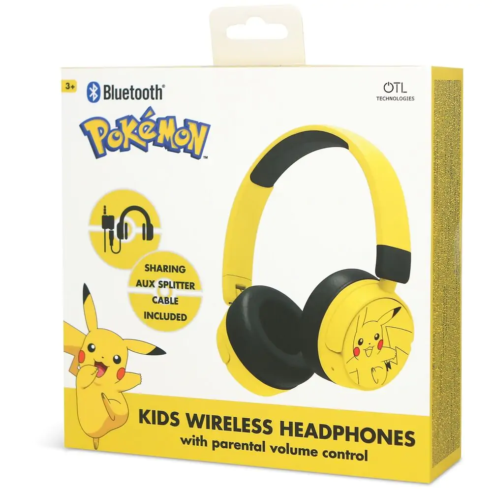 Pokemon Pikachu kids headphones product photo