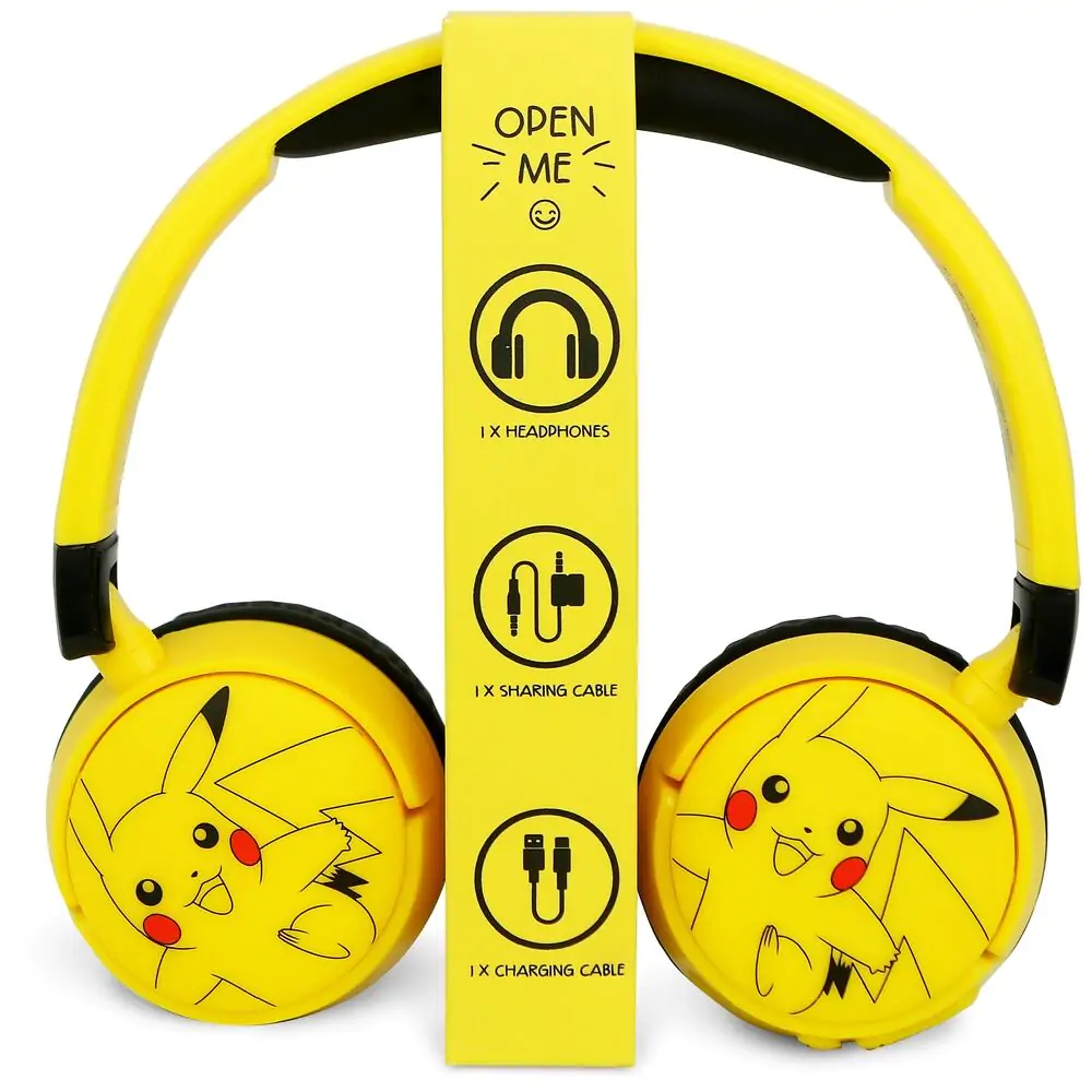 Pokemon Pikachu kids headphones product photo