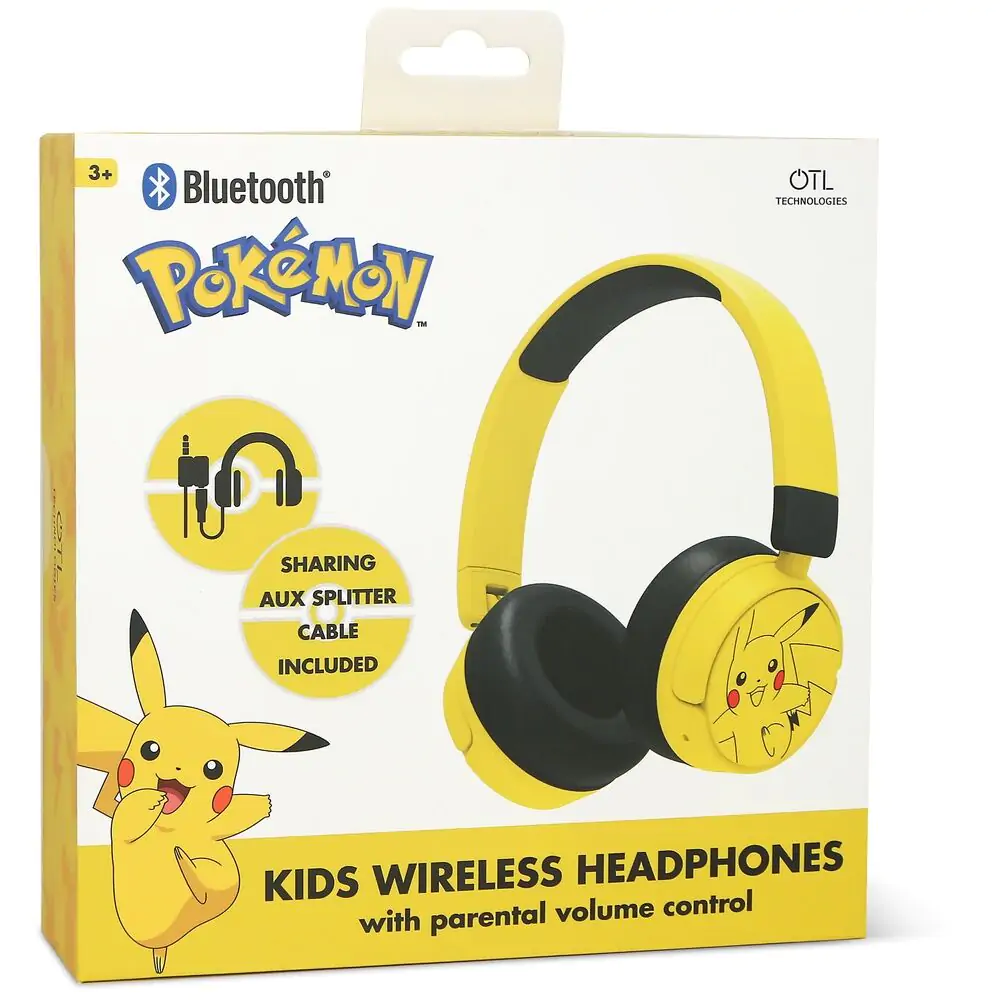 Pokemon Pikachu kids headphones product photo