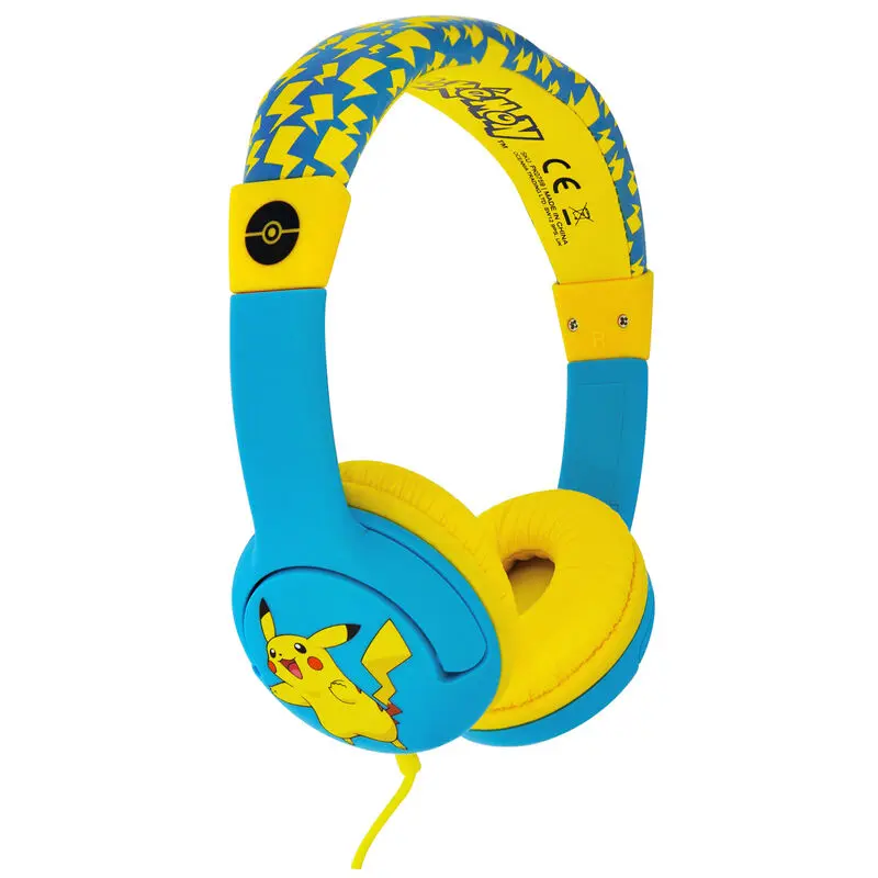 Pokemon Pikachu kids headphones termékfotó