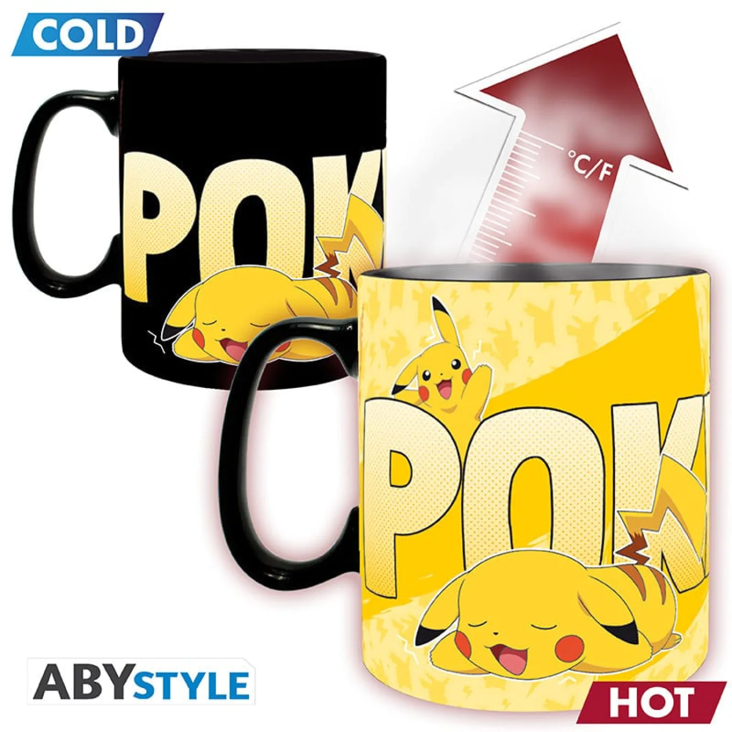 Pokemon Pikachu Heat Change Mug product photo