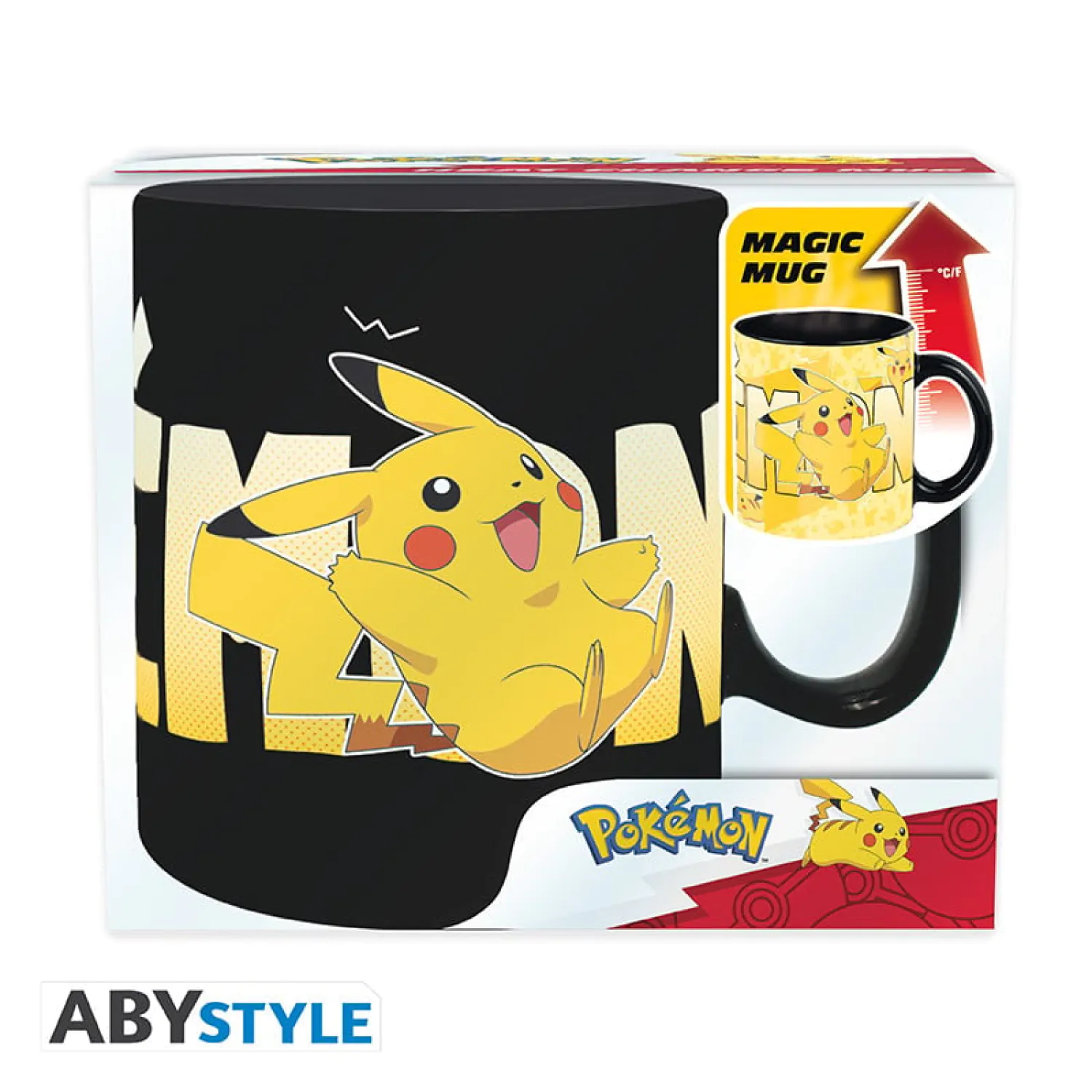 Pokemon Pikachu Heat Change Mug product photo
