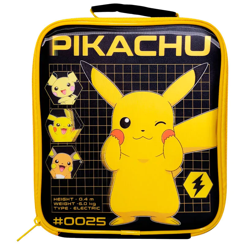 Pokemon Pikachu lenticular thermal lunchbag termékfotó