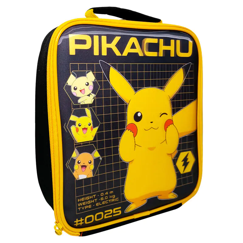 Pokemon Pikachu lenticular thermal lunchbag termékfotó