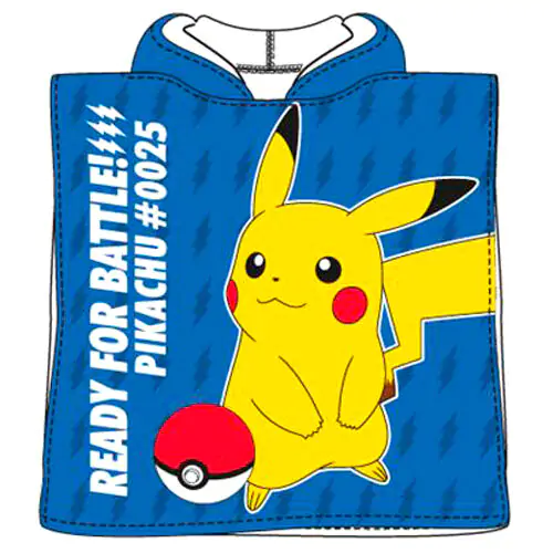 Pokemon Pikachu microfibre poncho towel product photo