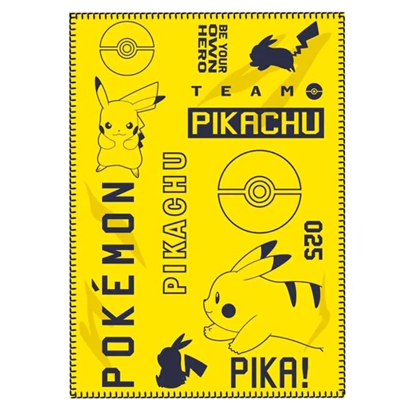 Pokemon Pikachu polar blanket product photo