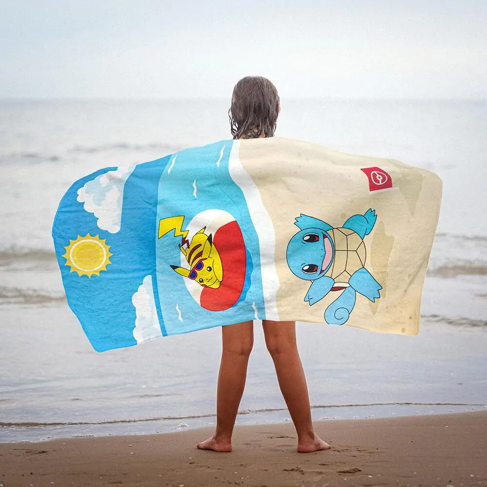 Pokemon Towel Pikachu, Schiggy 70 x 140 cm termékfotó