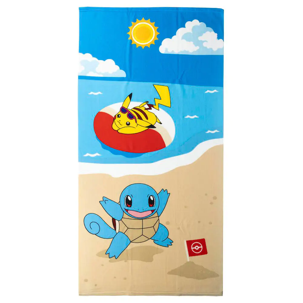 Pokemon Towel Pikachu, Schiggy 70 x 140 cm termékfotó