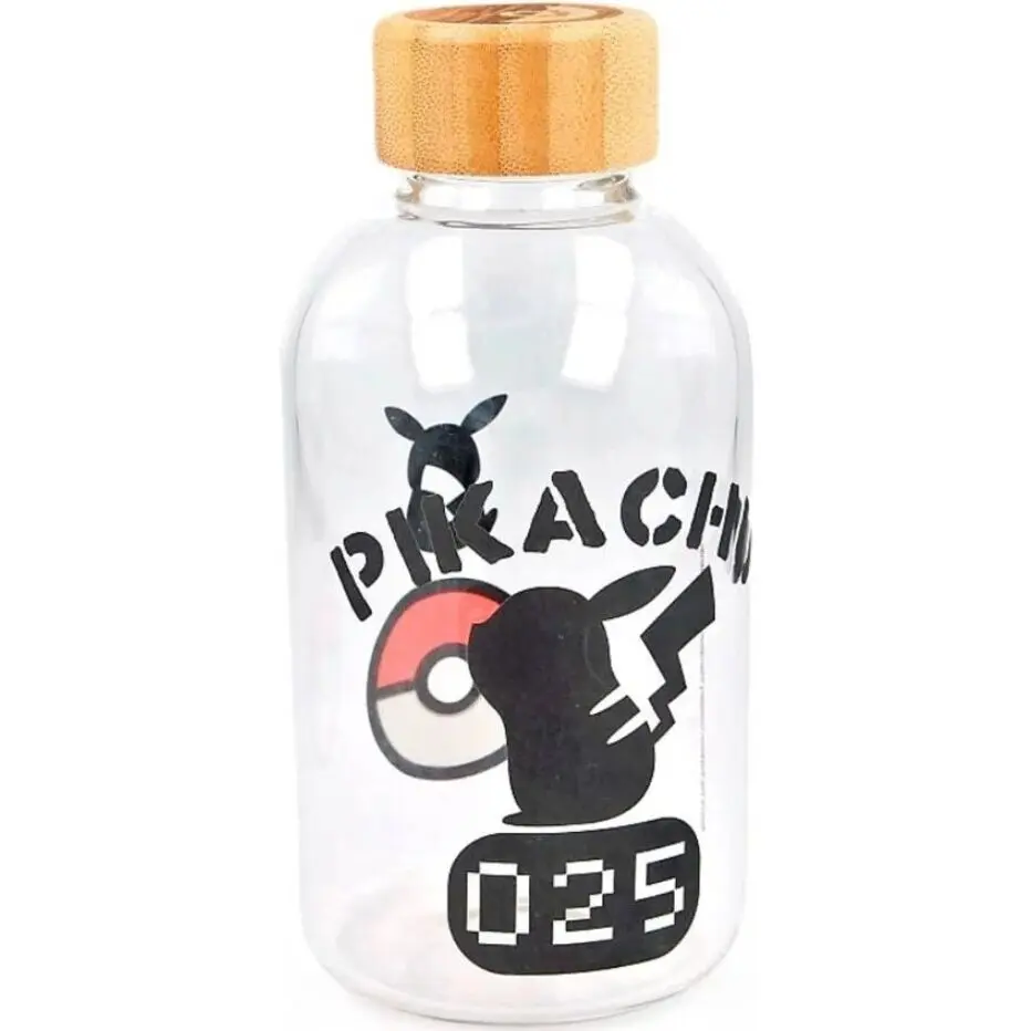 Pokemon Pikachu glass bottle 620ml termékfotó