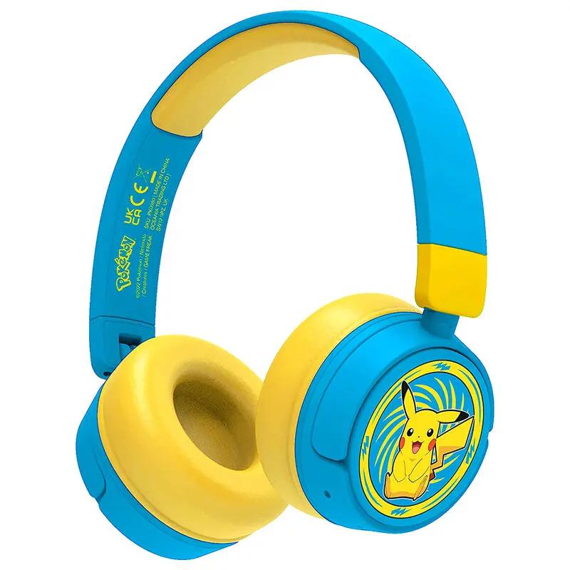 Pokemon Pikachu wireless kids headphones termékfotó