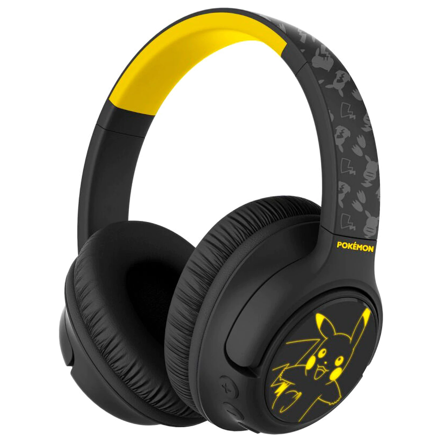 Pokemon Pikachu wireless LED headphones product photo