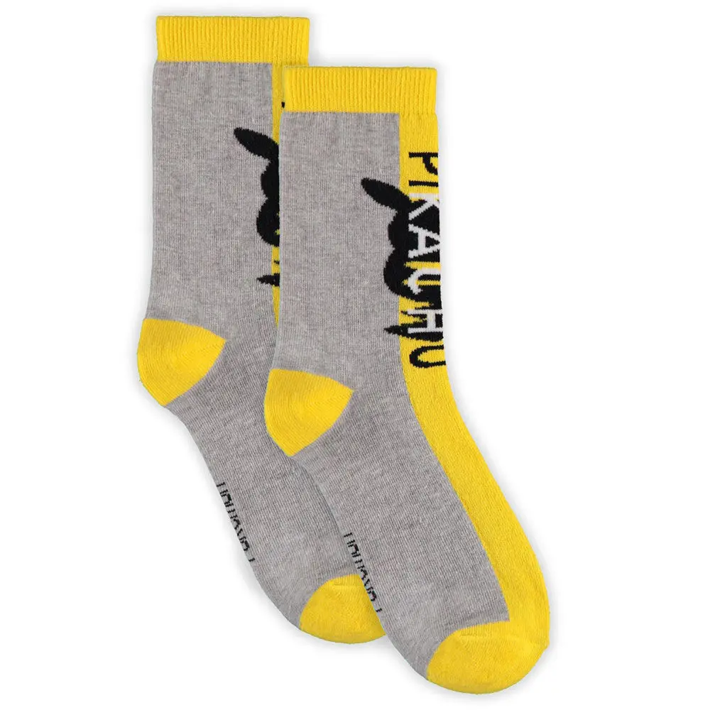 Pokémon Socks Yellow Pikachu 39-42 termékfotó