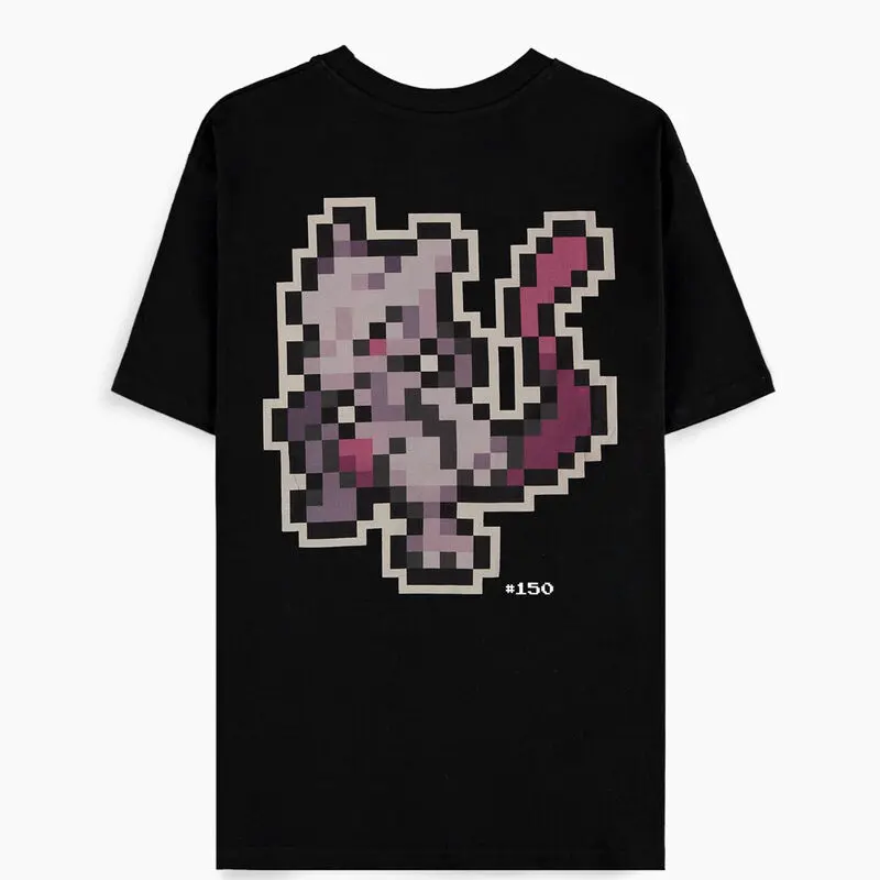 Pokemon Pixel Mewtwo t-shirt product photo