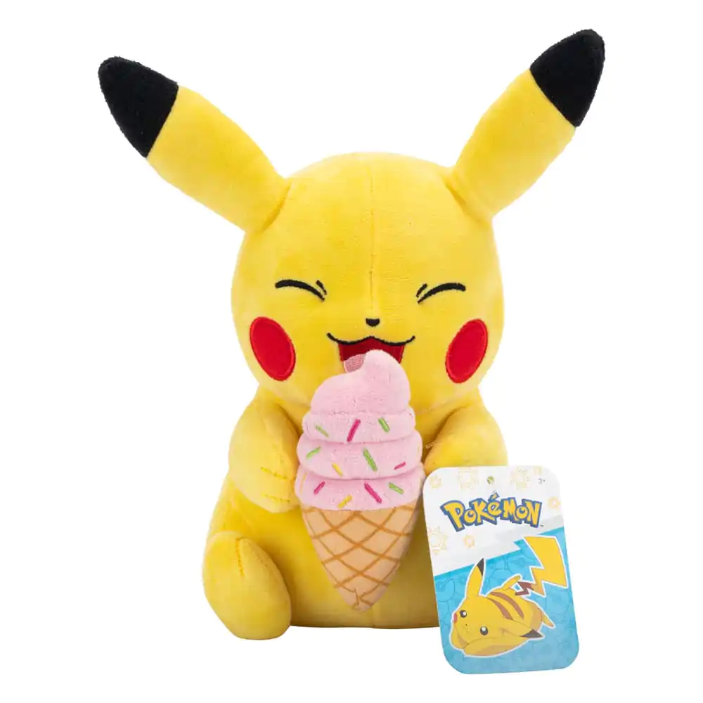 Pokémon Plush Figure Pikachu with Ice Cream 20 cm product photo
