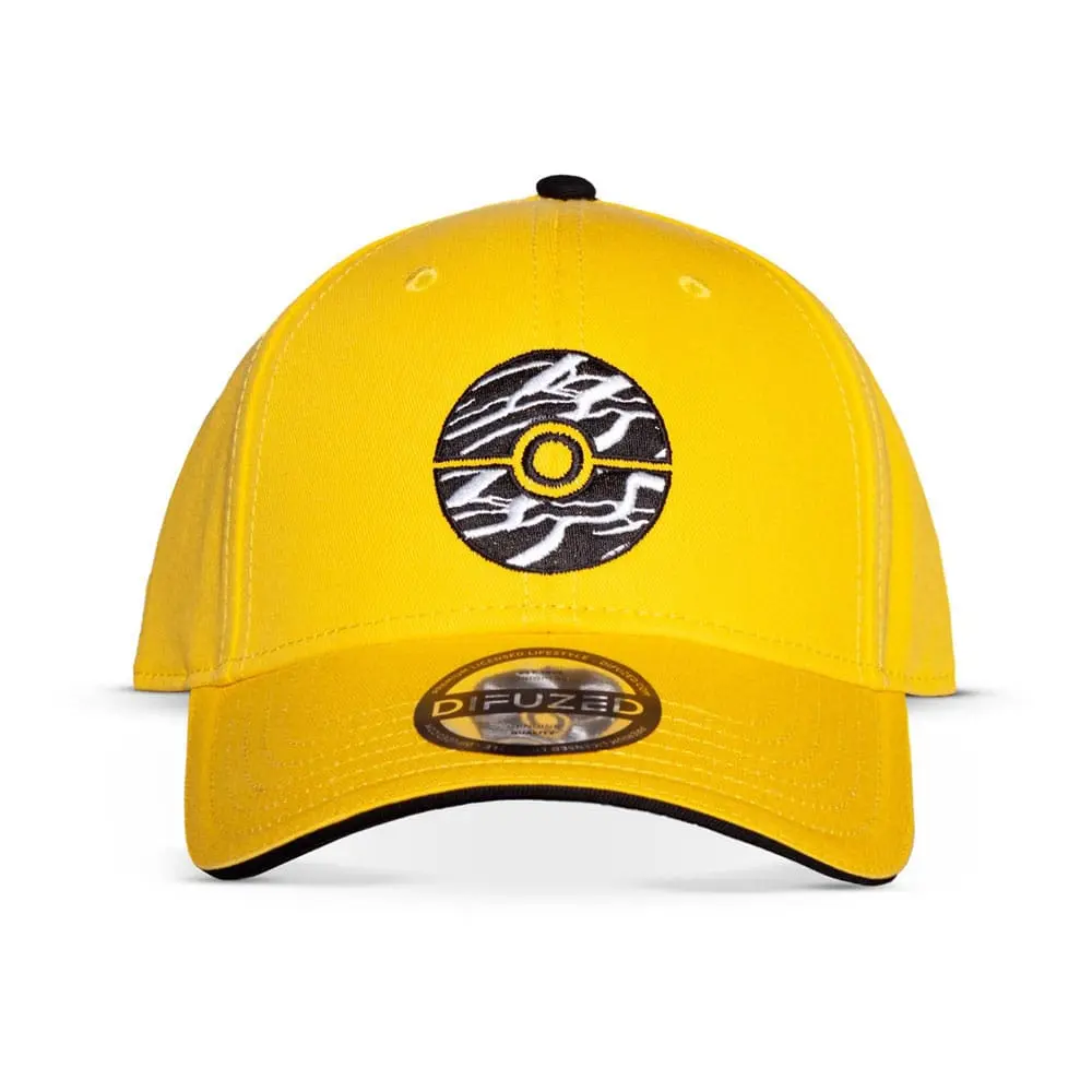 Pokemon Curved Bill Cap Pokeball yellow product photo