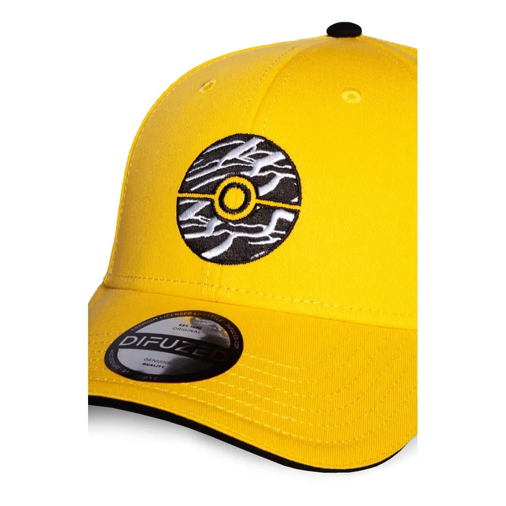 Pokemon Curved Bill Cap Pokeball yellow product photo