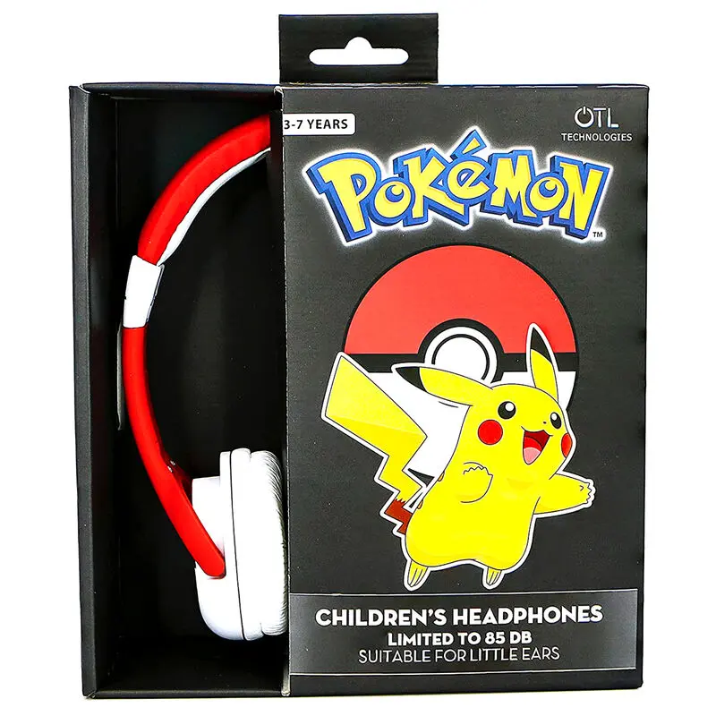 Pokemon Pokeball kids headphones product photo