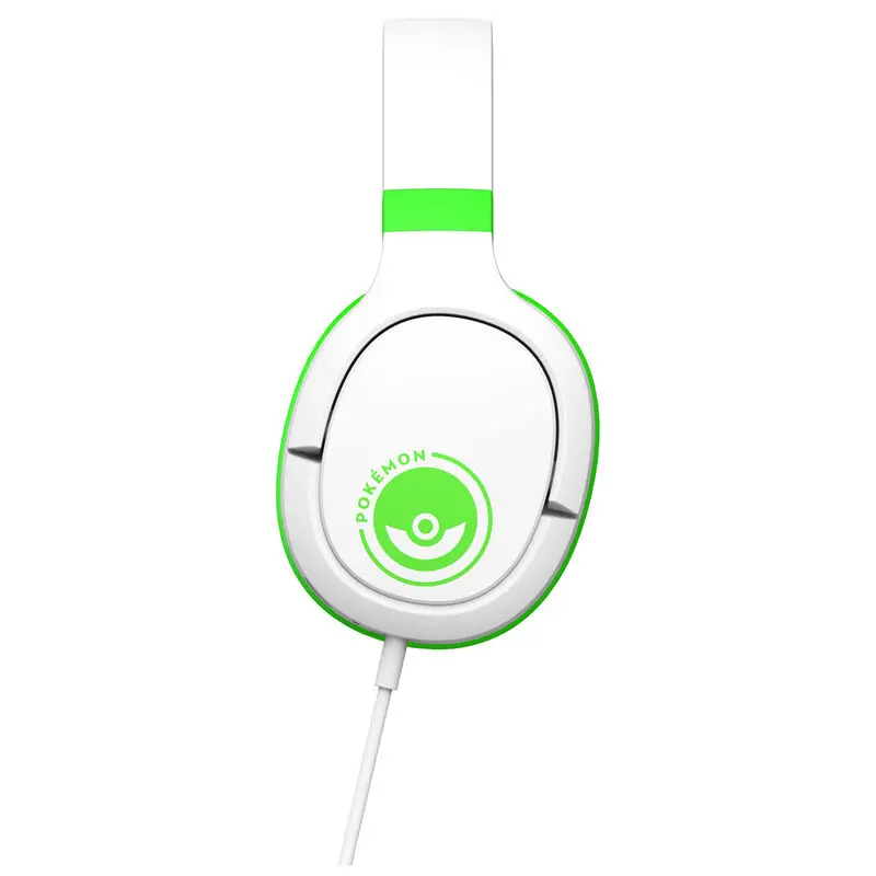 Pokemon Pokeball White and Green gaming headphones termékfotó