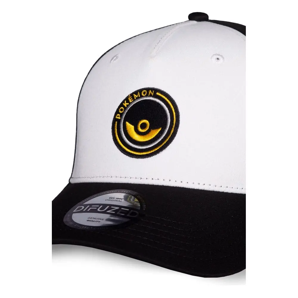 Pokemon Curved Bill Cap Pokeball white product photo