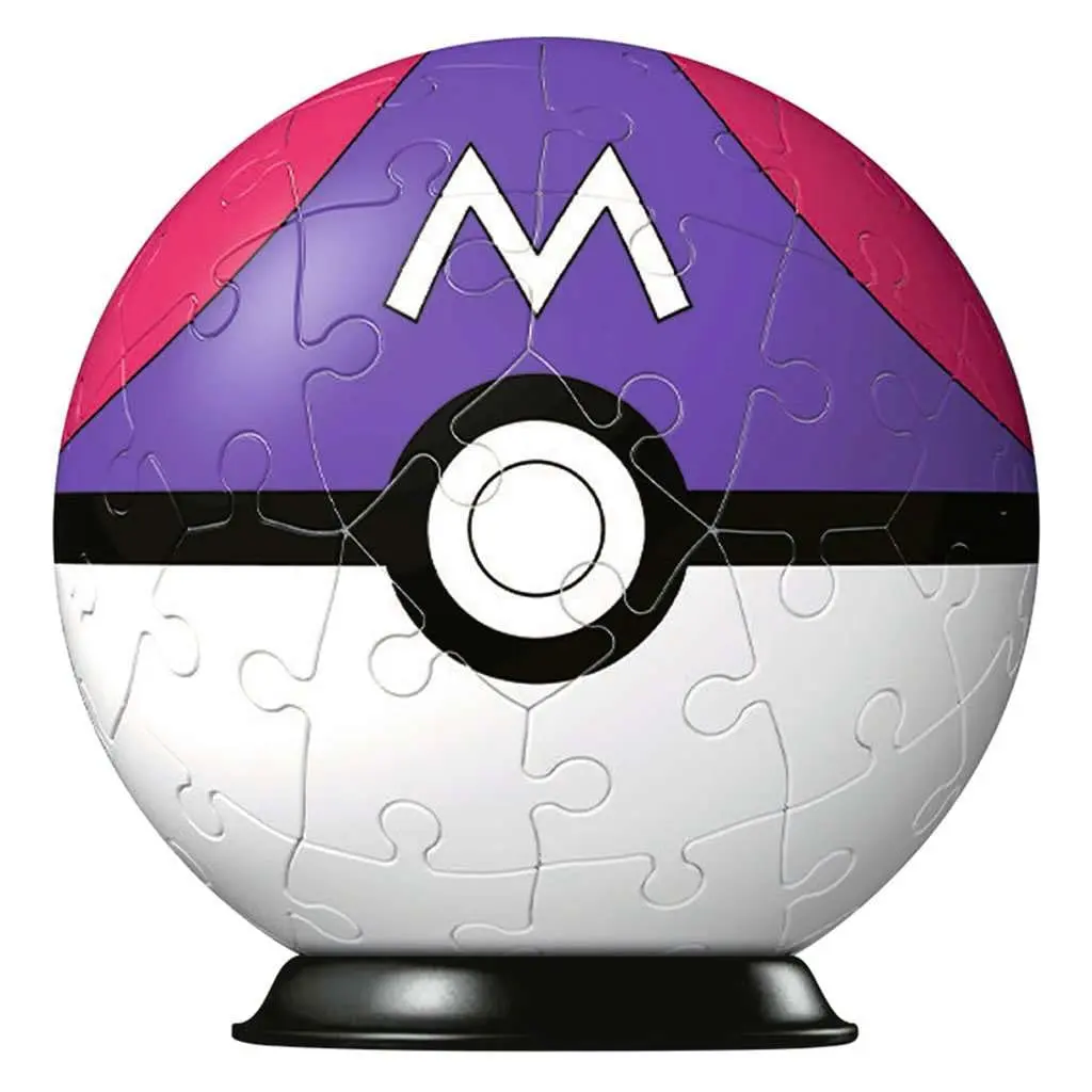 Pokémon 3D Puzzle Pokéballs: Master Ball (54 pieces) termékfotó