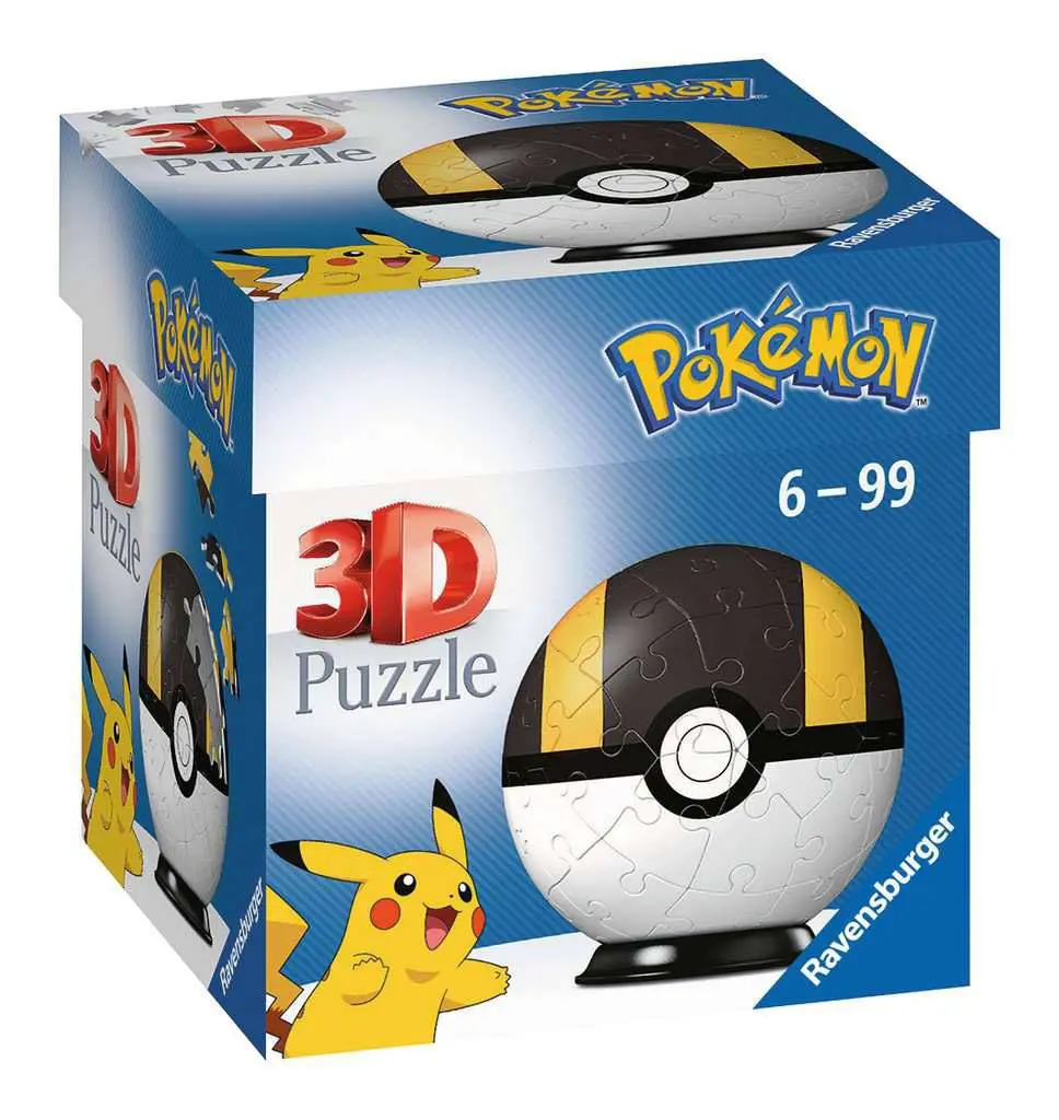 Pokémon 3D Puzzle Pokéballs: Ultra Ball (54 pieces) product photo