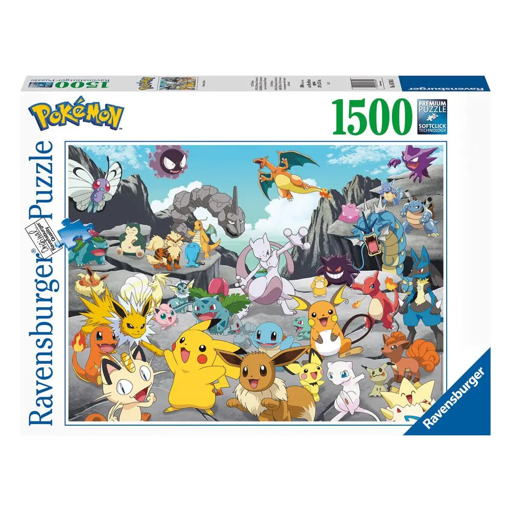 Pokémon Jigsaw Puzzle Pokémon Classics (1500 pieces) termékfotó