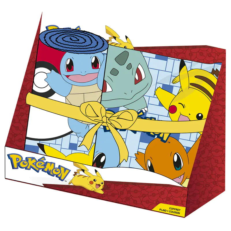 Pokemon polar blanket + cushion set termékfotó