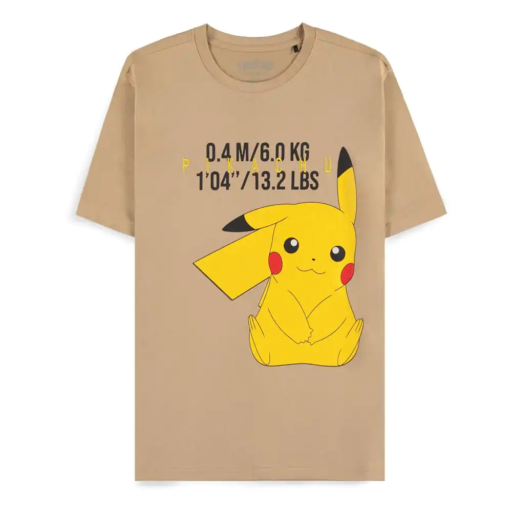 Pokemon T-Shirt Beige Pikachu product photo