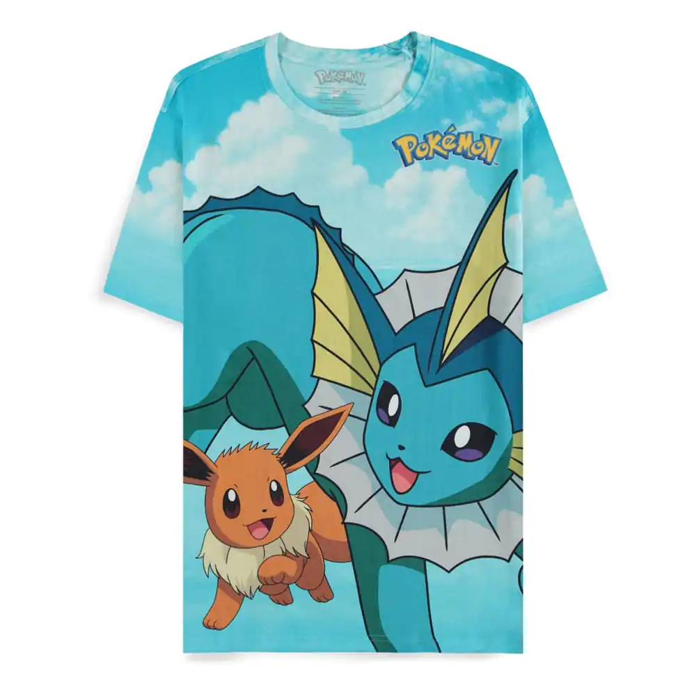 Pokémon T-Shirt Mirage AOP Eevee Evolutions termékfotó