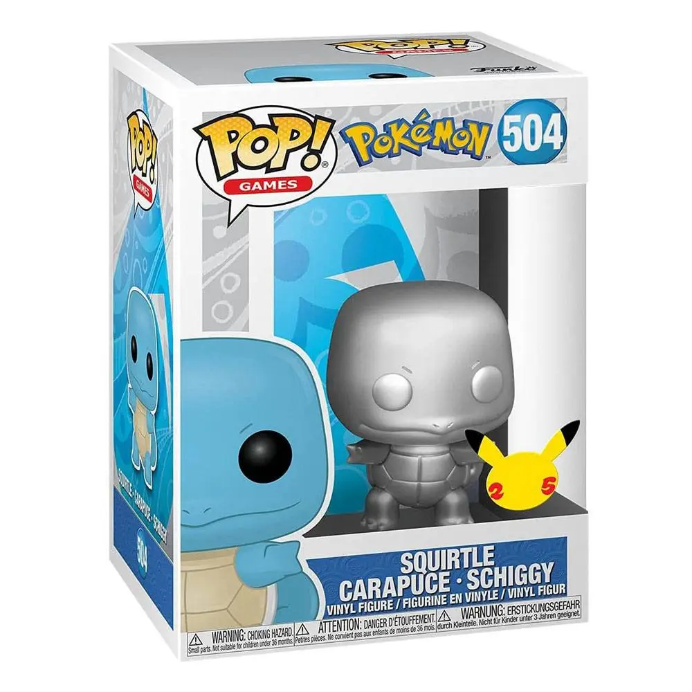 Pokemon POP! Games Pokemon Squirtle Silver SV MT 9 cm product photo