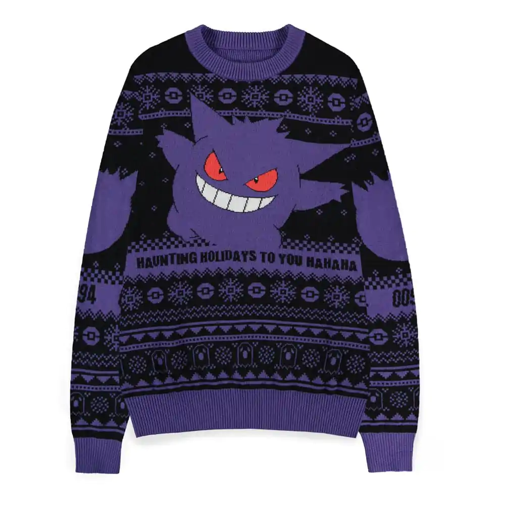 Pokémon Sweatshirt Christmas Jumper Gengar termékfotó