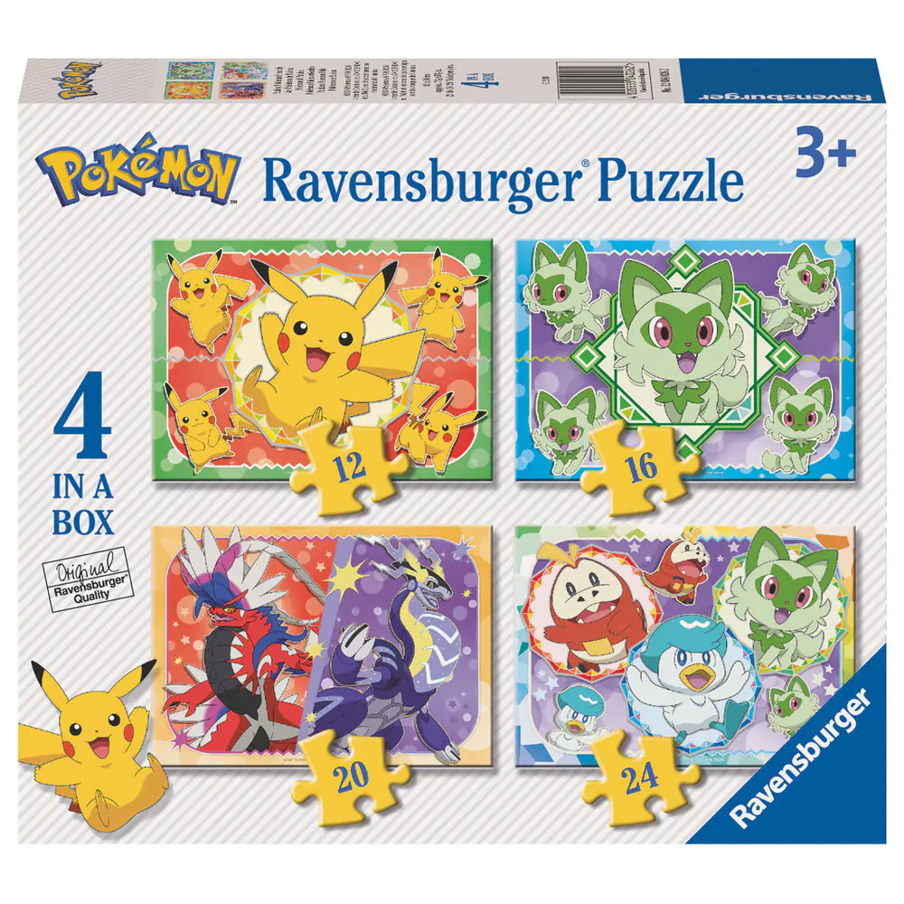 Pokemon puzzle 12-16-20-24pcs product photo