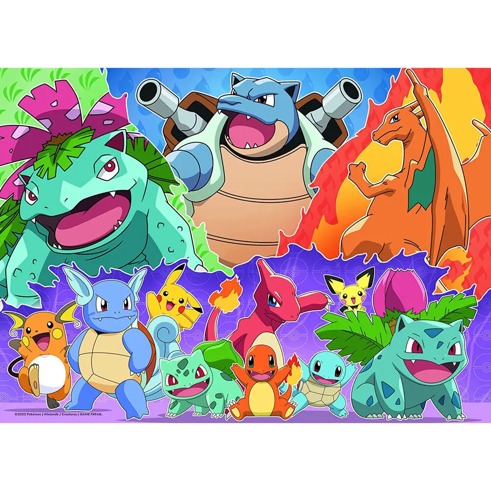 Pokemon puzzle 4x100pcs product photo
