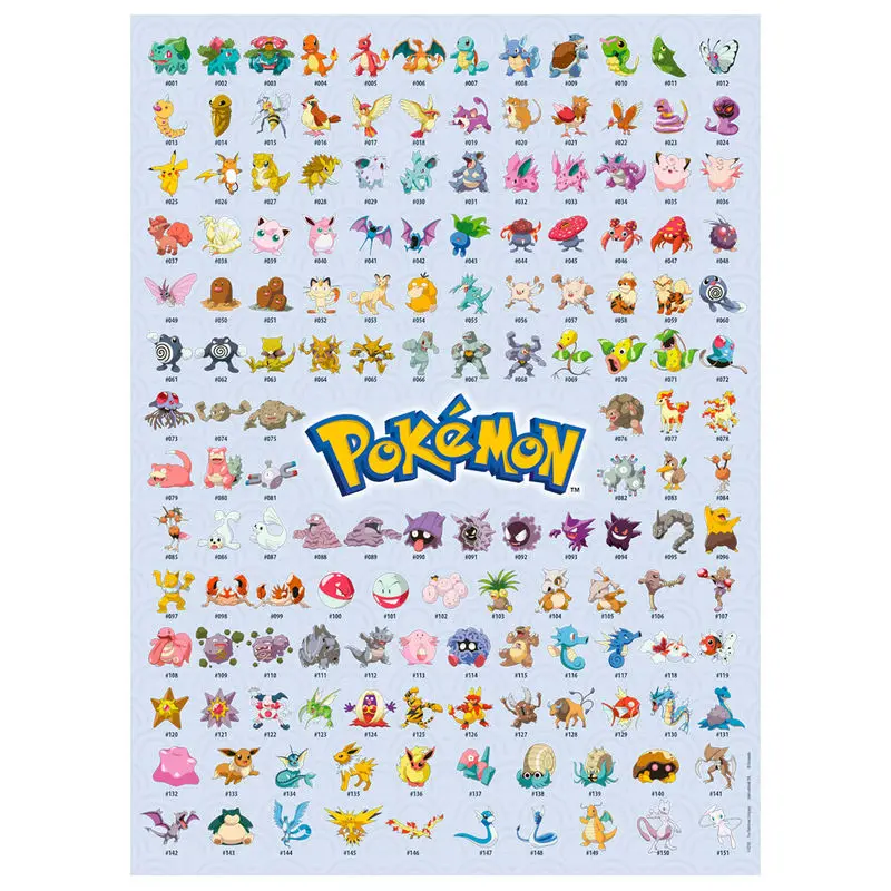 Pokémon Jigsaw Puzzle Pokémon (500 pieces) termékfotó