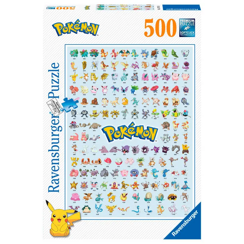 Pokémon Jigsaw Puzzle Pokémon (500 pieces) termékfotó