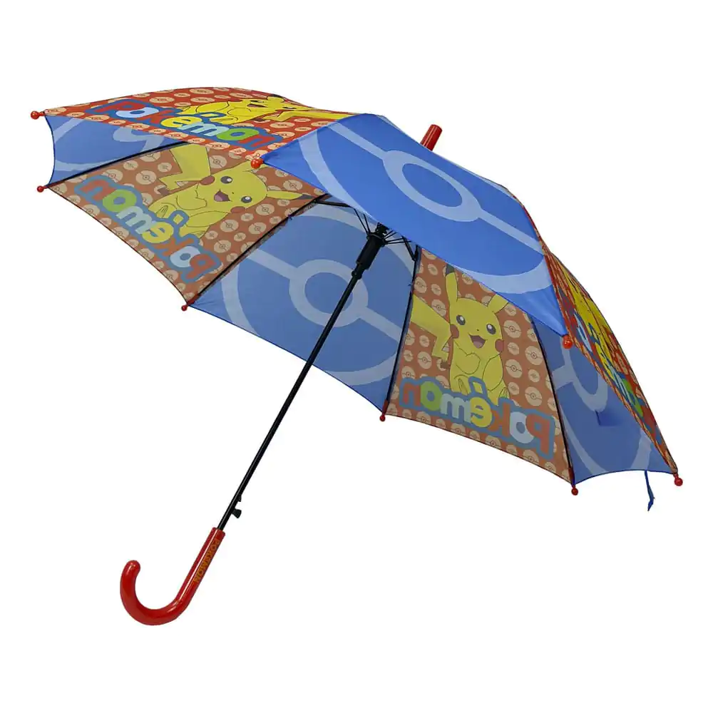 Pokemon Children´s Automatic Umbrella Red &amp; Blue Pikachu product photo