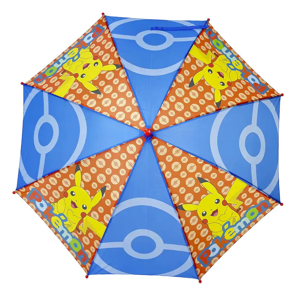 Pokemon Children´s Automatic Umbrella Red &amp; Blue Pikachu product photo