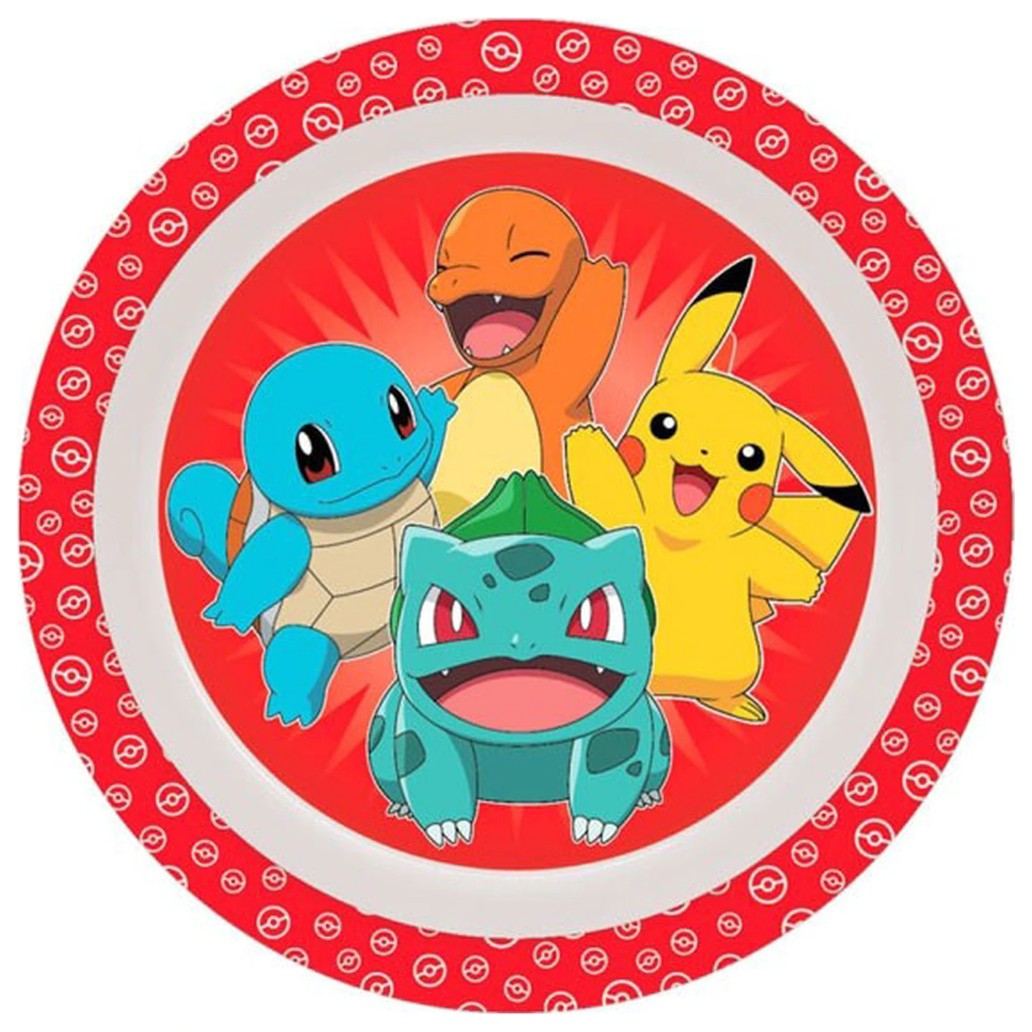 Pokémon Red plastic flat plate product photo