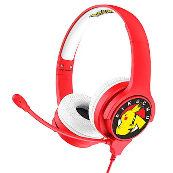 Pokemon Red Pikachu kids headphones product photo