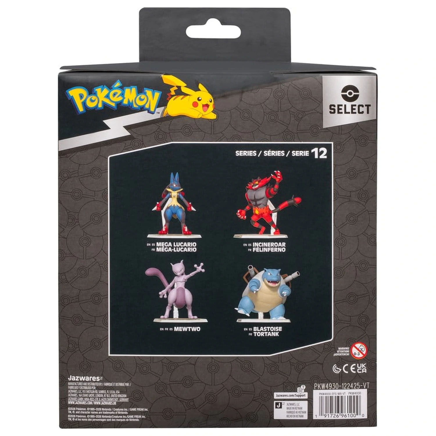 Pokémon Select Super-Articulated Action Figure Blastoise product photo