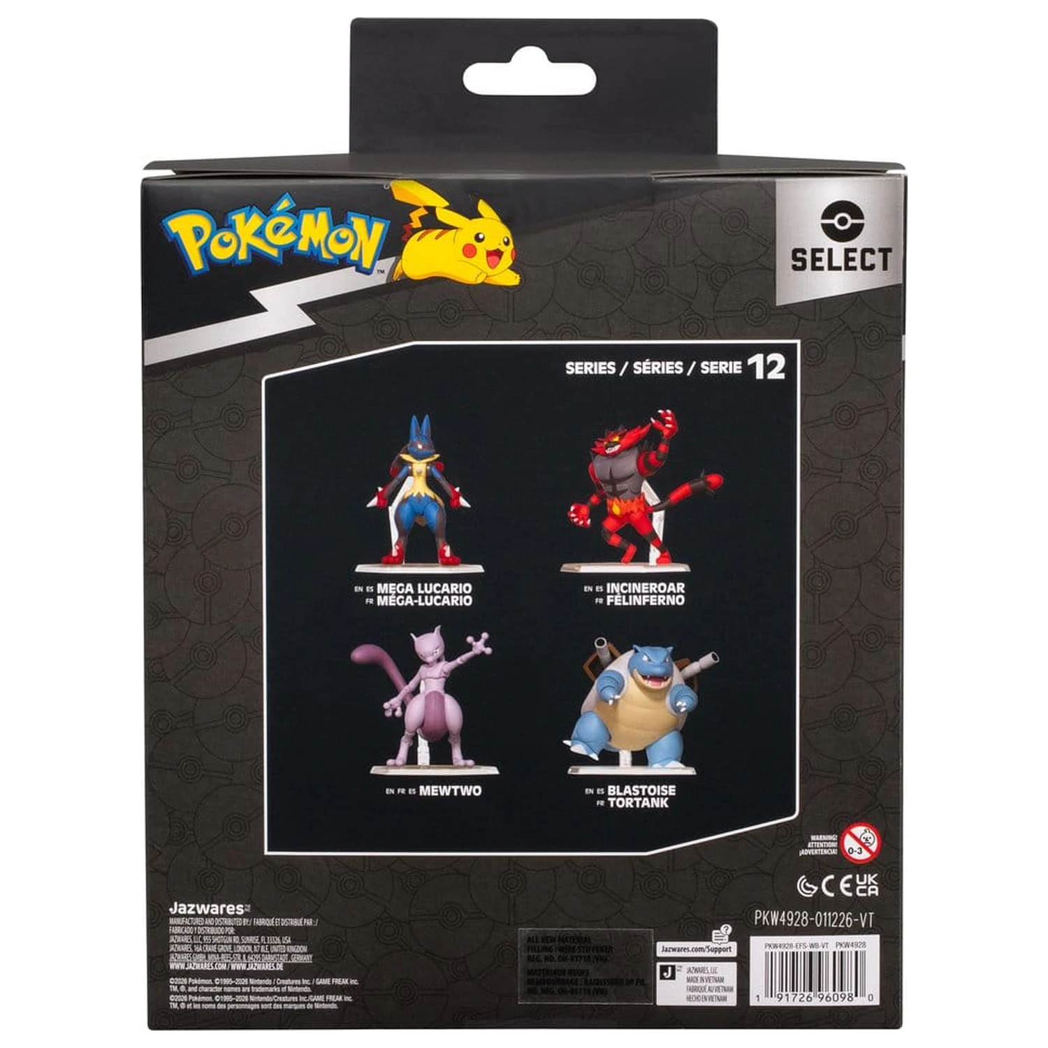 Pokémon Select Super-Articulated Action Figure Mega Lucario product photo