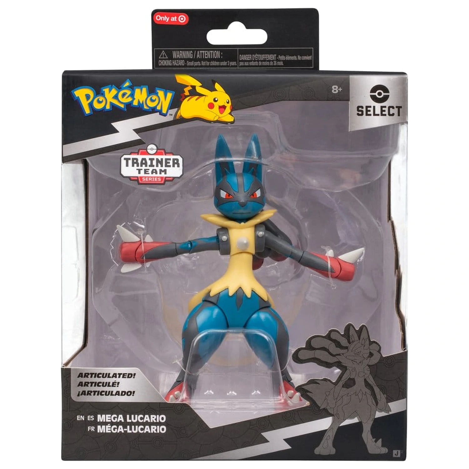 Pokémon Select Super-Articulated Action Figure Mega Lucario product photo