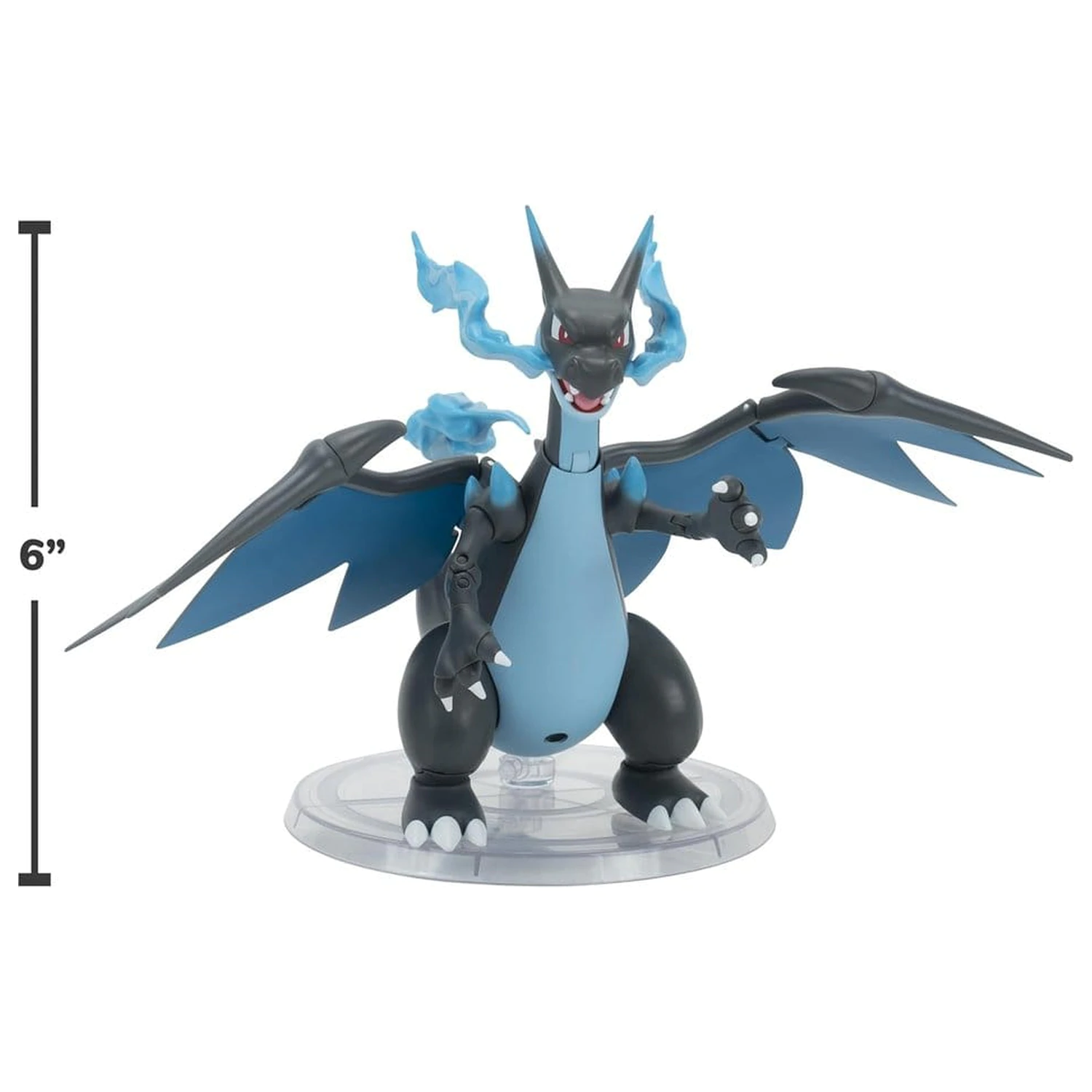 Pokémon Select Super-Articulated Figure Mega Charizard X 15 cm product photo